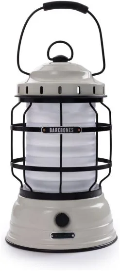 Barebones Forest Lantern Vintage-White