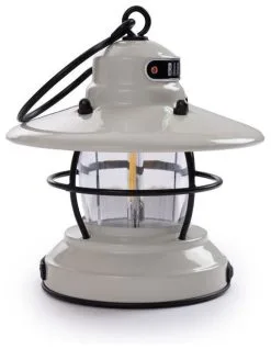 Barebones Mini Edison Lantern -Chaise De Camping barebones mini edison lantern vintage white vintage white 2