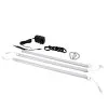 Bo-Camp Slim Tube Dimbaar 3 Parties 22W Silver