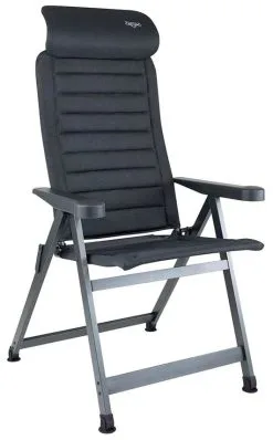 Chaise De Camping -Chaise De Camping crespo ap 440 compact tex comfort grey 60 0 1 1