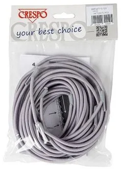 Crespo élastique Pour Bedden 4xLang Grey