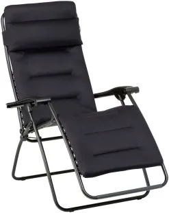 Chaise De Camping -Chaise De Camping lafuma rsx clip aircomfort acier frame black acier frame black 0 1