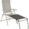 Outwell Zion Footrest Black -Chaise De Camping outwell zion footrest black 0