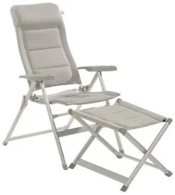 Travellife Barletta Chaise Comfort 56 Travellife Barletta Chaise Comfort -Chaise De Camping travellife barletta stoel comfort light grey 24